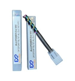 Dao phay 3F nhôm F6*6*75L*3T.60 độ DLC